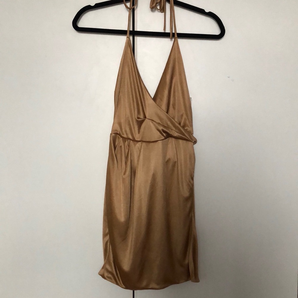 Gold Izzy Want my look dress